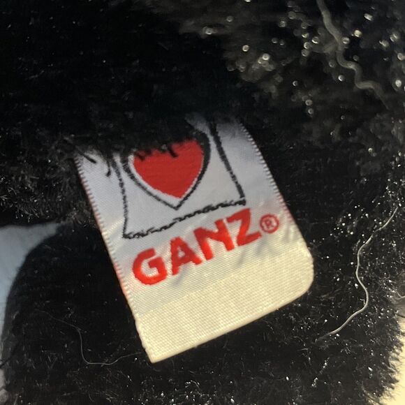 Ganz Webkinz Black Cat Plush Stuffed Animal Toy HM135 - Picture 6 of 7